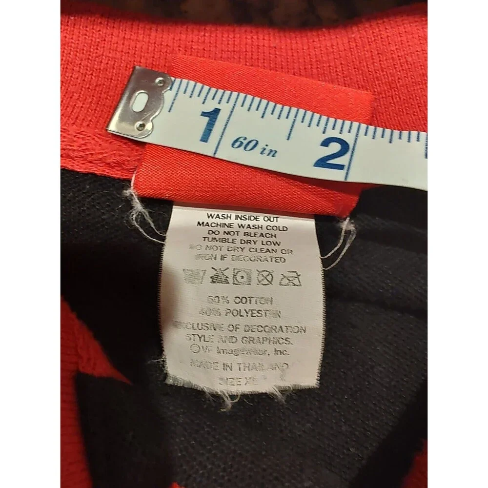 Vintage Tampa Bay Buccaneeers Polo Shirt Adult XLarge Red Black White NFL - Picture 13 of 16